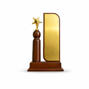 Classic Star Wooden Memento